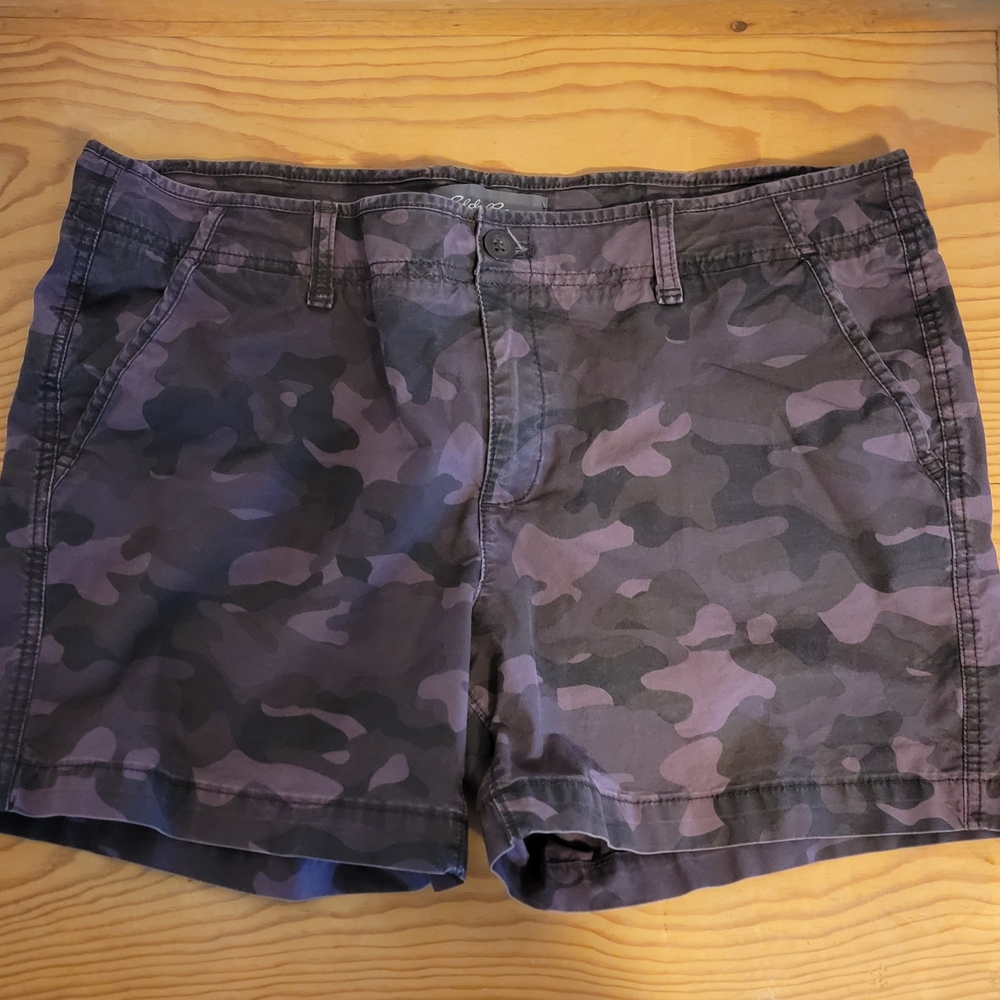 Eddie Bauer Purple Camo Shorts